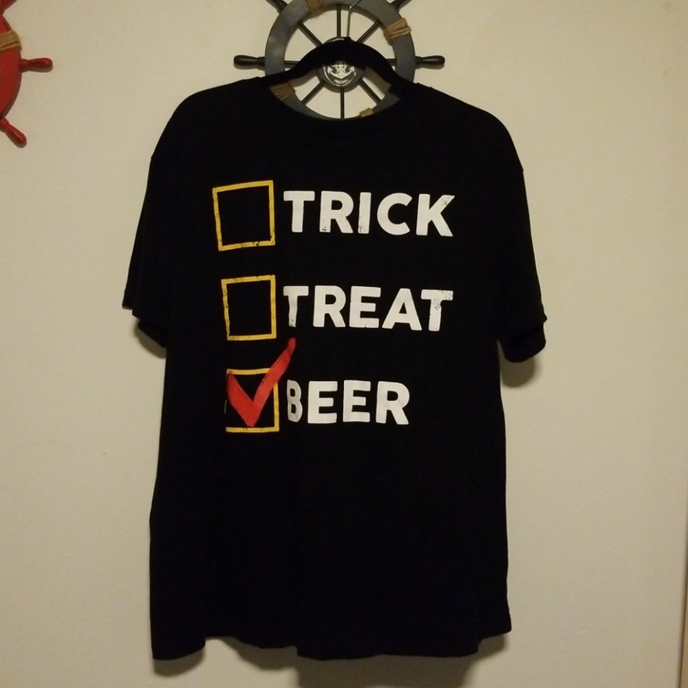 Trick, Treat, Beer T- Shrit